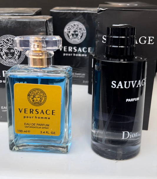 Pack of 2 Perfume (Versace + Sauvage dior)